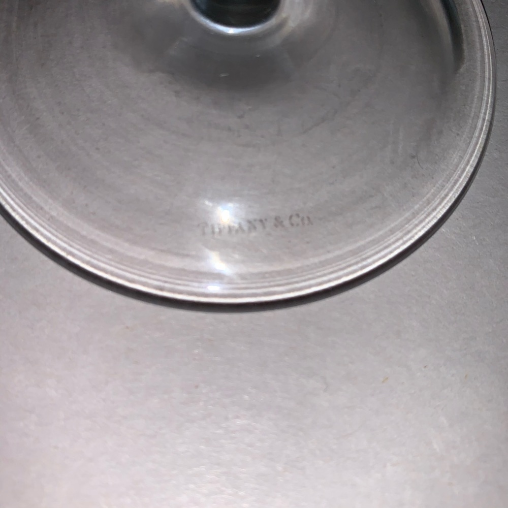 vintage TIFFANY & CO hand blown CHAMPAGNE GLASSES - Picture 3 of 8